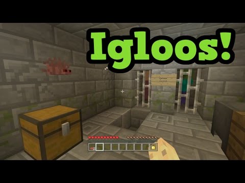 Minecraft Xbox 360 / PS3 - How To Find Igloos, All Secrets