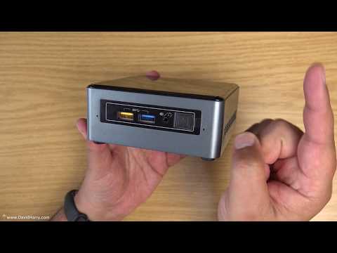How to upgrade the RAM memory and SSD hard drive in an Intel NUC, in the case the NUC6CAYS