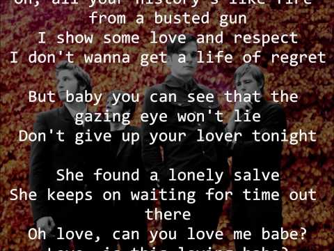 NARC by Interpol Lyrics on Screen