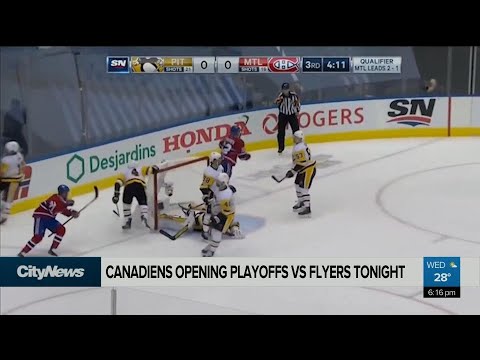 Habs opening playoffs vs. Flyers