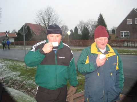 Silvester-Boßeln 2008 in Dunum