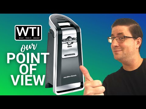 Hamilton Beach Electric Can Opener - WTI product video review