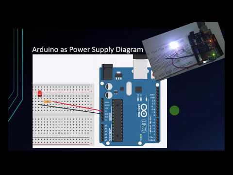 Arduino Tutorial for Beginners 4 - Setting Up the Circuit For Arduino Uno With Breadboard