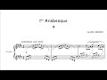 Debussy - Arabesque, No. 1 in E Major (Pouishnoff, 1923)