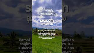 Download lagu story wa lagu rohani Kristen ayat Alkitab selamat pagi mp3