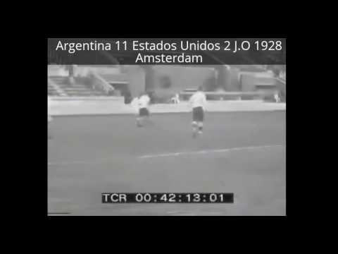 Argentina 11 Estados Unidos 2 J.O 1928 Amsterdam