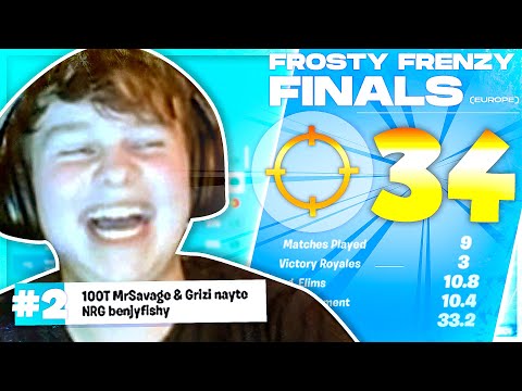 34 KILL GAME in the FROSTY FRENZY FINALS w/ Savage & Nayte