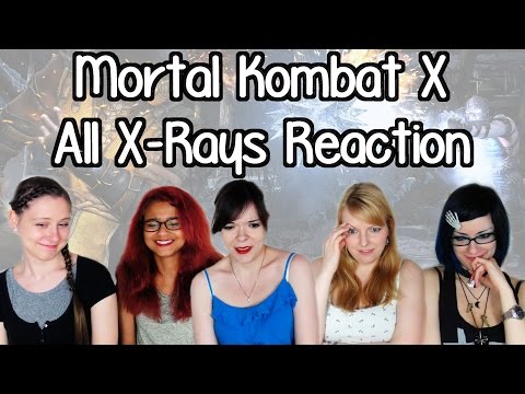 [REACTION] MORTAL KOMBAT X All X-RAY Special Moves | Otome no Timing
