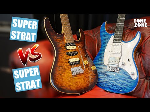 Suhr Modern vs. Mayones Aquila | Super Strat Showdown! | Tone Zone