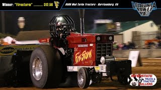 8500 Mod Turbo Tractors Pulling at Harrisonburg October 10 2015