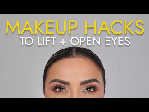 MAKEUP HACKS TO LIFT AND OPEN YOUR EYES | NINA UBHI