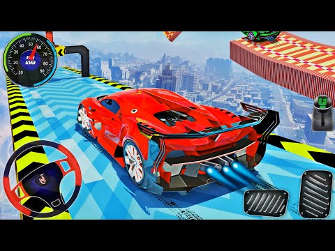 GT Impossible Sport Car Racing 2024 - Mega Ramp Car Stunt Master Simulator - Android Gameplay