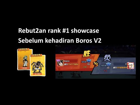 Rebutan posisi rank 1 showcase | sebelum Kehadiran Boros v2