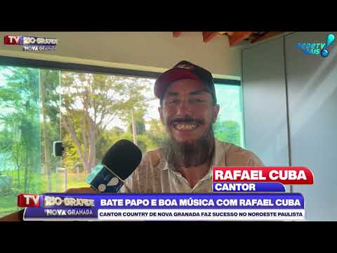 BATE PAPO E BOA MÚSICA COM RAFAEL CUBA