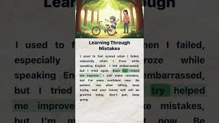 Learning Through Mistakes | English Reading and Listening Practice #englishforbeginners #motivation