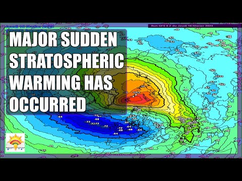 Ten Day Forecast: Major Sudden Stratospheric Warming Has Occurred & Cold Snap Next Week?