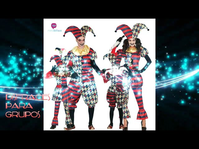 Vídeo relacionado con W WIDMANN MILANO Party Fashion - Leggings, estampado de rombos, arlequín, payaso, Halloween