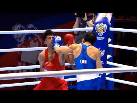 Preliminaries (52kg)  RAHMANI RAMISH (AFG) vs HU JIANGUAN (CHN) /AIBA World 2019