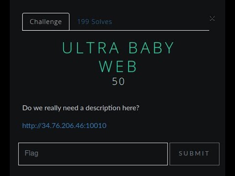 JADE CTF | Web | Ultra Baby Web Writeup