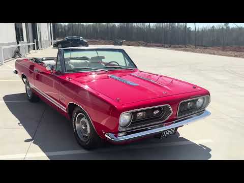 1968 Plymouth Barracuda (CC-2058982) for sale in Statesville, North Carolina