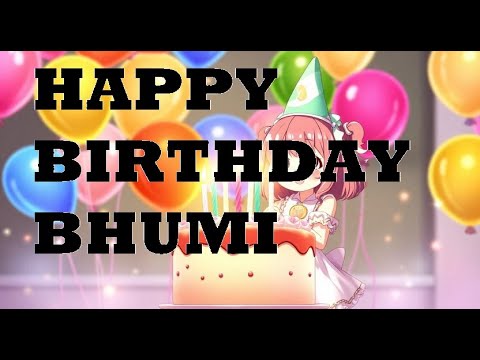 BHUMI Happy Birthday Bhoomi | Cute Birthday Song |Bhumi Birthday Special Song video|@Adarshheartbeat
