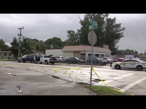邁阿密-戴德縣在公司外發生槍擊事件，造成1人死亡。 (Shooting outside business leaves 1 dead in Miami-Dade County)