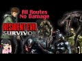 4K Resident Evil Survivor No Damage All Routes All Guns Full Walkthrough