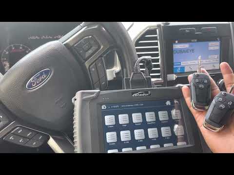 How To Program Ford F150 Flip Key fob  2015-2017 using Lonsdor #fordf150