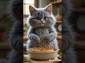 A Cat S Ratatouille Adventure Cat Ai Cute Catai Shorts Catcooking Funnycat Cartoon
