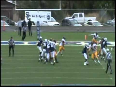 Justin Manu #71 RT Snow College Football Fr. Season