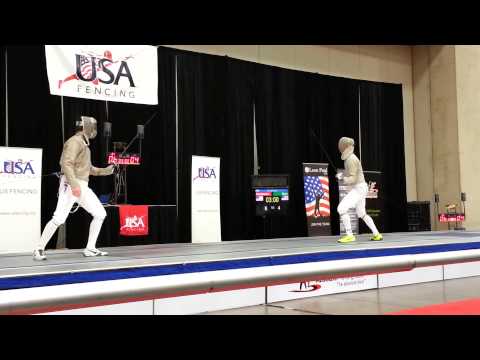 2013 NAC Dallas, TX, Div.1 Men's Saber Final, A. Mackiewicz vs J. Spear