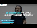 15 Ways to grow your Online Teaching Business | 3-Minute Webinars by Chandan | Classplus Demo