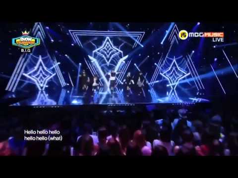 [140716] B.I.G(비아이지) 안녕하세요(Hello) @ MBC Music Show Champion