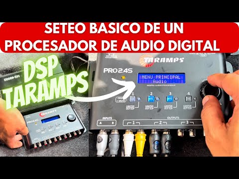 Basic Configuration of a Taramps Digital DSP Audio Processor