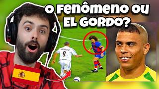 GRINGOS REAGEM A É POR ISSO QUE CHAMAM O RONALDO DE FENÔMENO