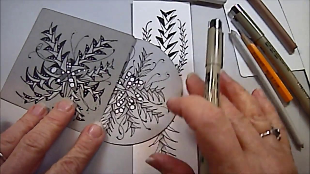 DooLeeDo Tangle Pattern Lesson #106