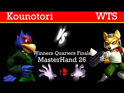MasterHand 26 WQF - Kounotori(Falco) vs. WTS(Fox)