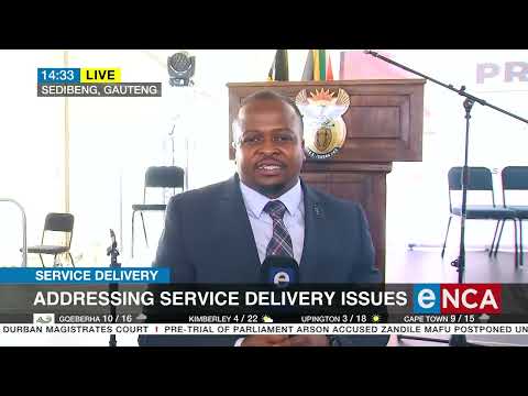 Service delivery Addressing service delivery issues
