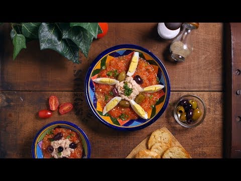 Mechouia Salad (Tunisia) سلطة المشوية