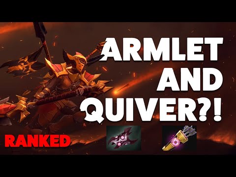 ARMLET AND QUIVER?! - LEGION COMMANDER (RANKED)