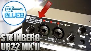 Video thumbnail for Steinberg UR22 MKII USB Audio Interface - Setup & Audio Test by intheblues