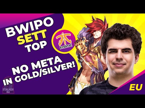FNC Bwipo Talks - I Like Renekton Volibear Urgot Top | Sett Vs Volibear Top Gameplay |EU Challenger
