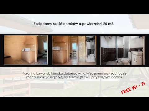 Domki rekreacyjne wypoczynek w termach Uniejów Gospodarstwo Agroturystyczne Cichy Zakątek