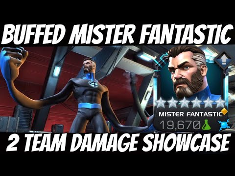 NEW MISTER FANTASTIC RANK 3 DAMAGE SHOWCASE - He's Almost TWICE As Strong!!!