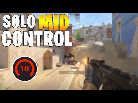 Pro CS 2 Coach teaches me how to take SOLO MID Control on Mirage ft. Pienix