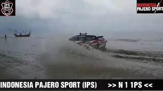 preview picture of video 'Indonesia Pajero Sport (IPS) N 1 1PS mandi di pantai lagi'