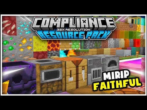 Mhavin - COBAIN TEXTURE YG MIRIP FAITHFUL - Compliance 32x Texture Pack Minecraft PE/Mcpe 1.17 - 1.18!