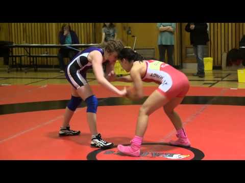 2014 Toronto Open FW55kg Jayde Davis (Impact) vs Brenna Lewellyn (Western)