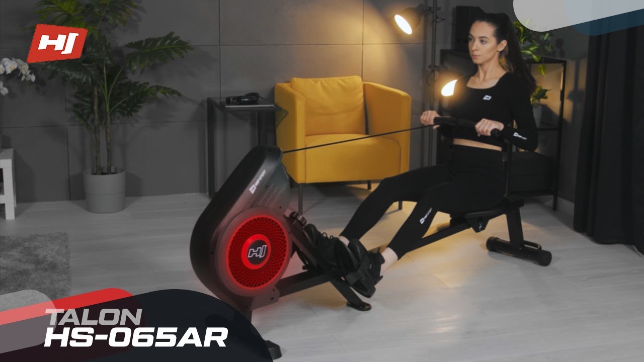 Гребний тренажер Hop-Sport 065AR Talon Grey