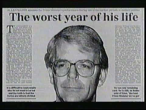 BBC ONE | The Major Years - Black Wednesday and continuity | 18th October 1999